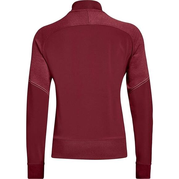 NWT Under Armour Women's UA Qualifier Hybrid Warm Up Jacket ,cardinal-Size Xs - Picture 2 of 2